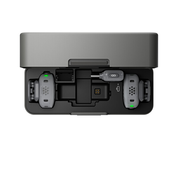 DJI Mic Mini 2 (2 TX + 1 Mobile RX + Charging Case) Mikrofon Seti