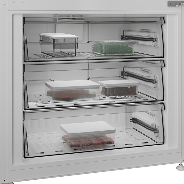 Grundig GPKND 616 615 Litre Beyaz Buzdolabı 7