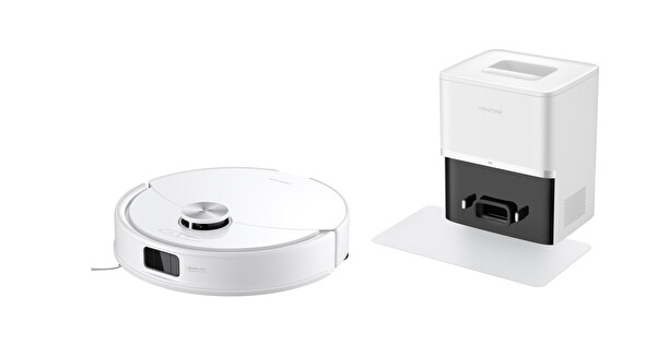 Roborock S9 Plus Çöp İstasyonlu Beyaz Robot Süpürge