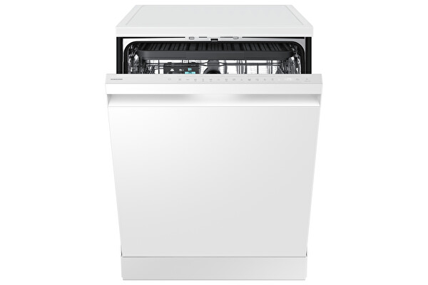 Samsung DW80H73YBFZTR 8 Programlı 14 Kişilik Yapay Zekalı Beyaz Bulaşık Makinesi