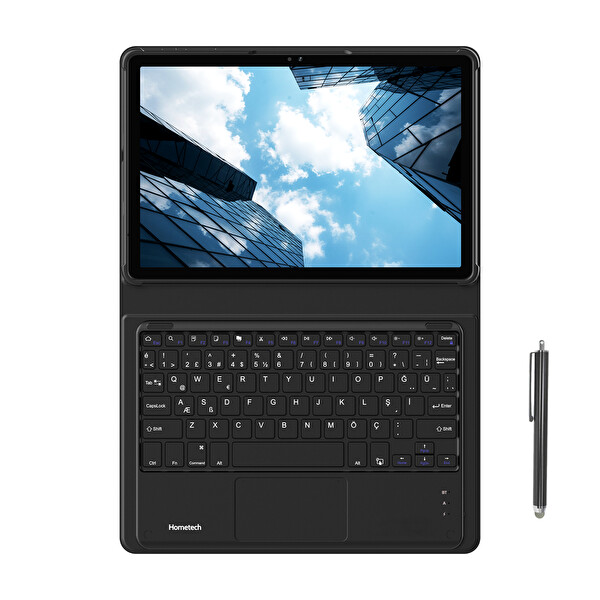Hometech Alfa 11BT Pro 4+8GB Sanal RAM 128GB Hafıza Android 14 Kalem ve Klavyeli Kılıf Hediyeli Tablet