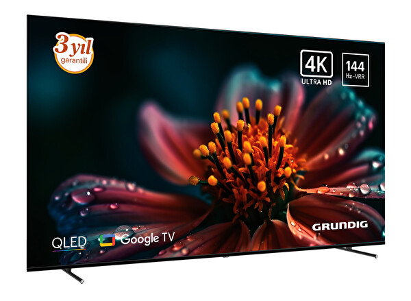 Grundig 85 GQ 880 85 214 Ekran 4K UHD Google Smart  QLED TV 2