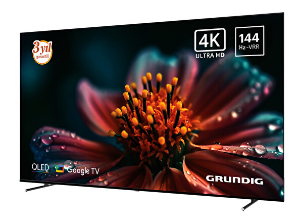 Grundig 85 GQ 880 85 214 Ekran 4K UHD Google Smart  QLED TV 3