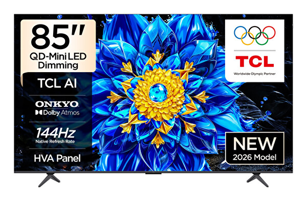 TCL 85P8LGTV 85 214 EKRAN 4K 144HZ QLED GOOGLE QLED TV
