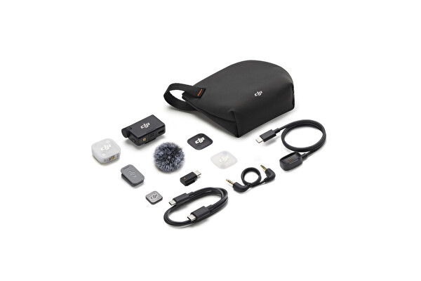 DJI Mic Mini 2 (1TX + 1RX) Mikrofon Seti