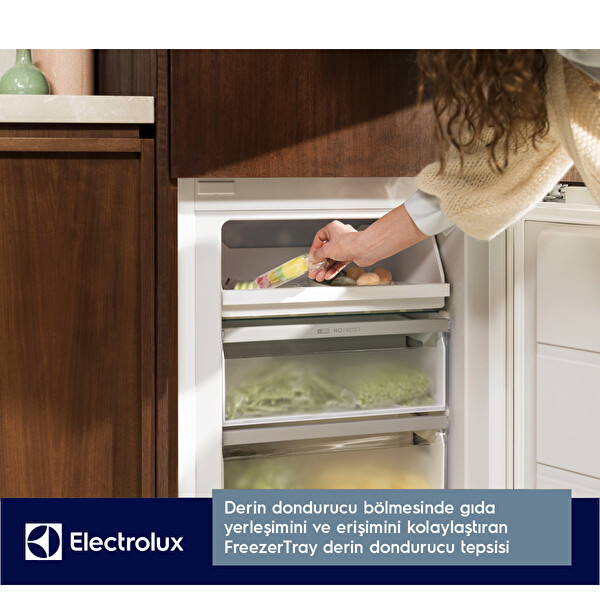 Electrolux ENA7CE18S3 700 Serisi AI CoolAssist Cooling 360° No Frost E Enerji Sınıfı Buzdolabı 5