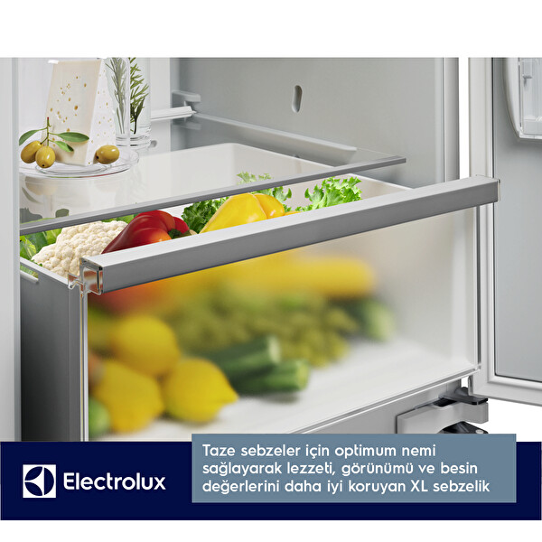 Electrolux ENA7CE18S3 700 Serisi AI CoolAssist Cooling 360° No Frost E Enerji Sınıfı Buzdolabı 6