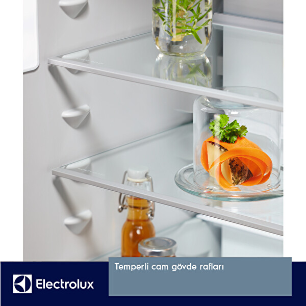 Electrolux ENA7CE18S3 700 Serisi AI CoolAssist Cooling 360° No Frost E Enerji Sınıfı Buzdolabı 8