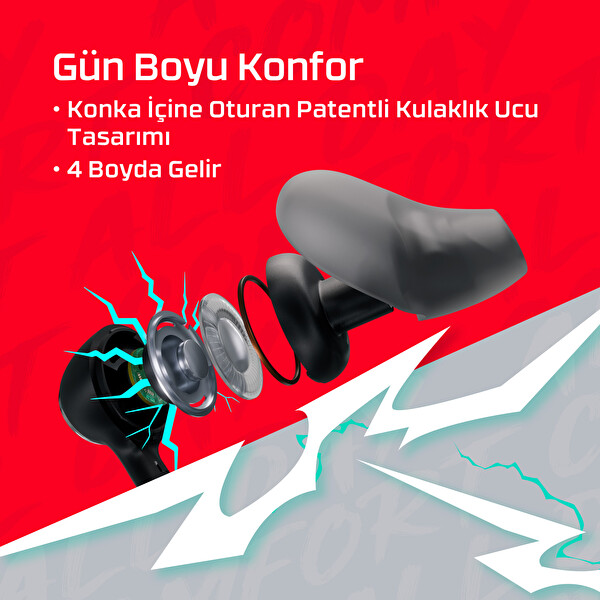 HyperX Cloud Earbuds III Siyah BN7R9AA