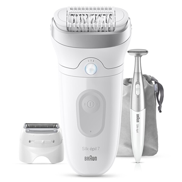Braun Se 7-241 Silk·épil 7 Epilatör, Islak ve Kuru, Kalıcı Pürüzsüz Cilt