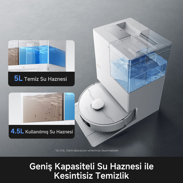 Mova E50 Pro Ultra Çöp İstasyonlu Robot Süpürge 8