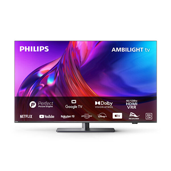 Philips Philips 50pus8808/62 50" 126 Ekran 4k Uhd Google 3 Taraflı Ambilight Led Tv