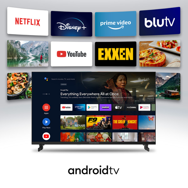 Thomson 40FA2S13 FHD 40 100 Ekran Uydu Alıcılı Android Smart Led TV 4