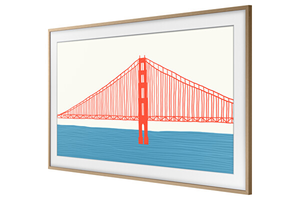 Samsung Frame VG-SCFA75TKBRU Teak 75