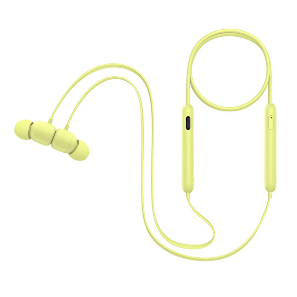 Beats Flex MYMD2EE/A Tüm Gün Kullanım İçin Kablosuz Boyun Bantlı Kulak İçi Kulaklık Yuzu Sarısı