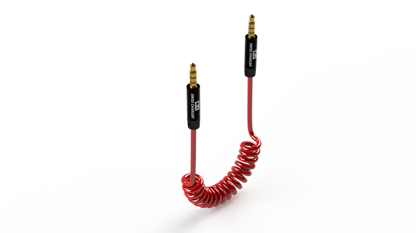 Swiss Charger SCC-10009 Spiral Ses Kablosu 1.5M