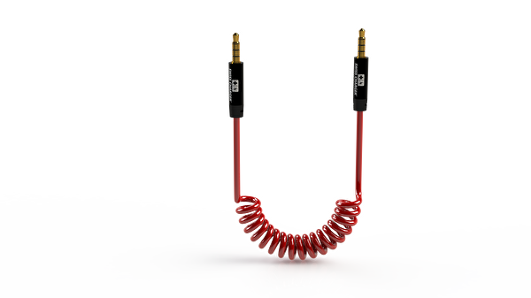 Swiss Charger SCC-10009 Spiral Ses Kablosu 1.5M