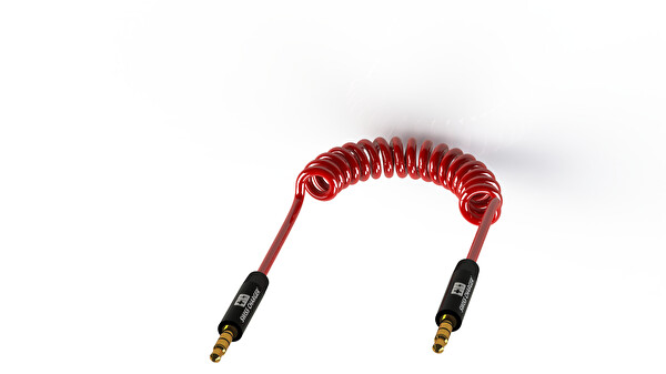 Swiss Charger SCC-10009 Spiral Ses Kablosu 1.5M
