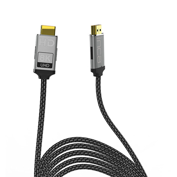Inca IHM-15 Hdmi to Hdmi Yüksek Hızlı 8K 2.1V 1.5M Kablo