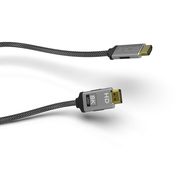 Inca IHM 03 Hdmi to Hdmi Yüksek Hızlı 8k 2.1V  3M Kablo 2