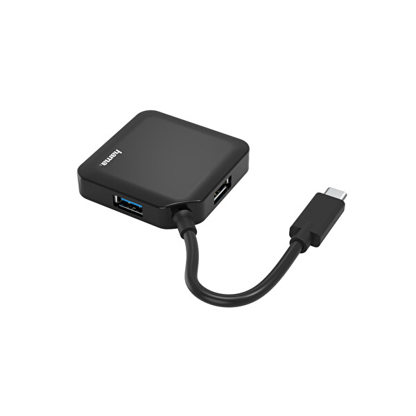 Hama HM.200112 Usb 3.2 Usb C Hub 1:4 Bus Powered Siyah 2