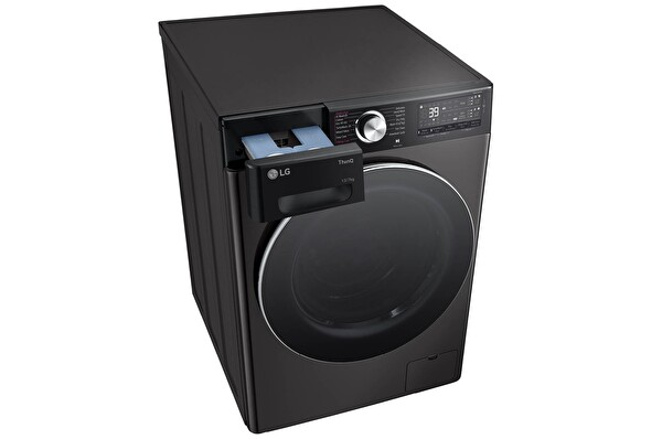 LG F4Y9LDP2Z.APBPLTK 13 KG Yıkama / 7 KG 1400 Devir Siyah Kurutmalı Buharlı Çamaşır Makinesi