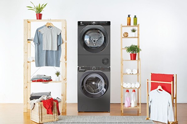 Hoover NDP C10TCBERX-S 10 kg Wi-Fi Bluetooth Bağlantılı Kurutma Makinesi H-DRY