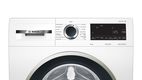 Bosch WGA252X0TR 10 KG 1200 Devir Çamaşır Makinesi
