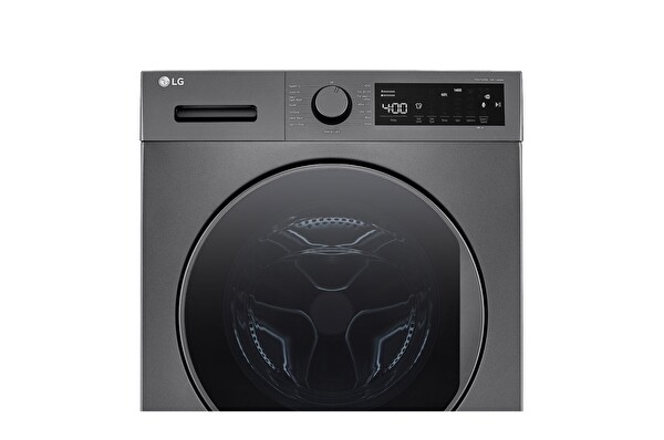 LG F4T2VYM1S.ADSPLTK 9 Kg Gri 1400 Devir Çamaşır Makinesi