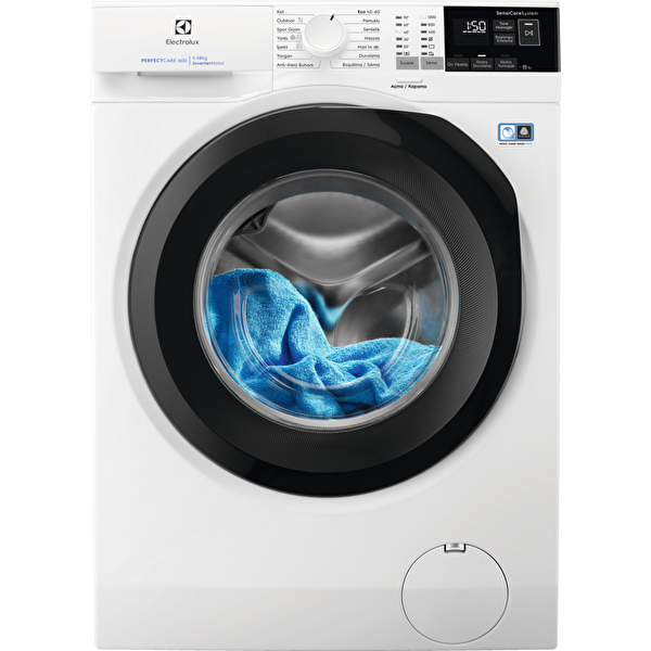 Electrolux EW6F421BT 10 KG 1200 Devir Sensicare System Çamaşır Makinesi