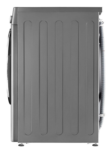 LG F4V5RYP2T 10.5 KG 1400 Devir Buharlı Çamaşır Makinesi Metalik