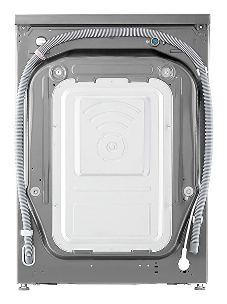 LG F4V5RYP2T 10.5 KG 1400 Devir Buharlı Çamaşır Makinesi Metalik