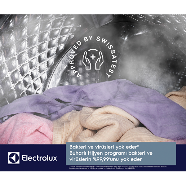 Electrolux EW6F3414UT 600 Serisi Sensicare 10 KG 1400 Devir Universal Dose Çamaşır Makinesi