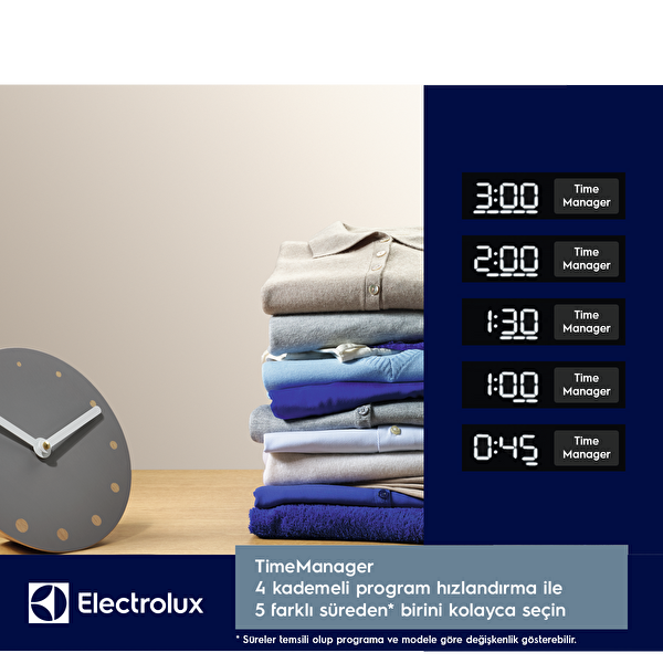 Electrolux EW6F3414UT 600 Serisi Sensicare 10 KG 1400 Devir Universal Dose Çamaşır Makinesi