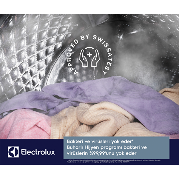 Electrolux EW6F3411ACT 600 Serisi Sensicare 10 KG 1400 Devir Autodose Wi-Fi Çamaşır Makinesi