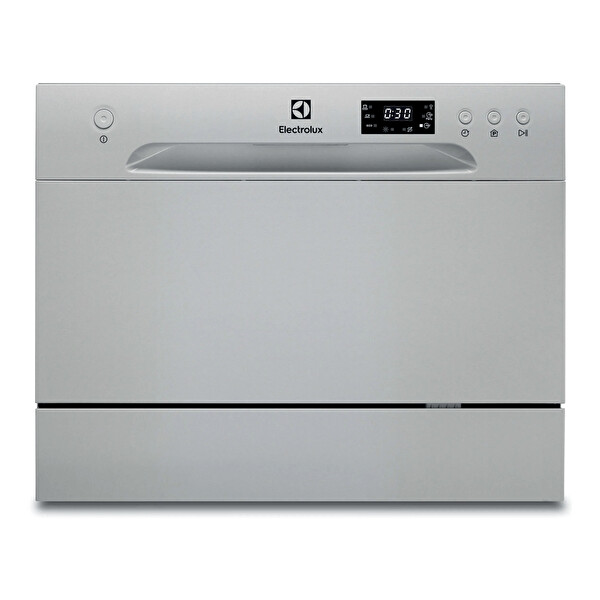 Electrolux ESF2400OS Enerji Sınıfı 6 Programlı Gri Tezgah Üstü Bulaşık Makinesi