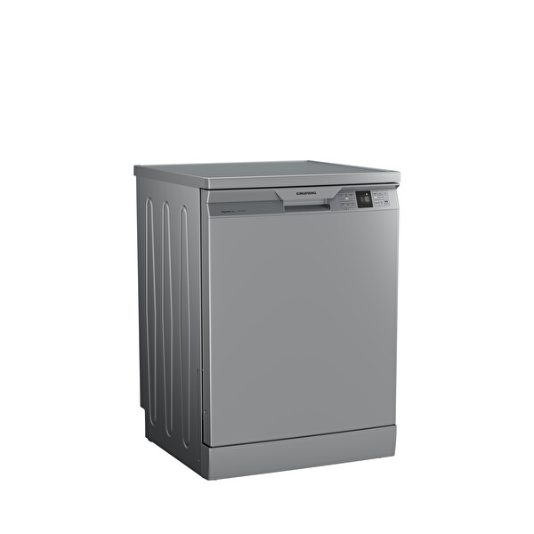 Grundig GPDF 5711 S 5 Prg E Enerji 14 Kişilik Gri Bulaşık Makinesi