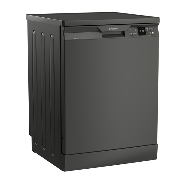 Grundig GPDF 6732 MG 6 PRG Door Matic D Enerji 14 Kişilik Gri Bulaşık Makinesi