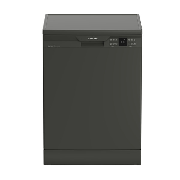Grundig GPDF 6732 MG 6 PRG Door Matic D Enerji 14 Kişilik Gri Bulaşık Makinesi 2