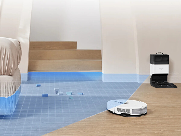 Roborock S8 Plus Robot Beyaz Süpürge