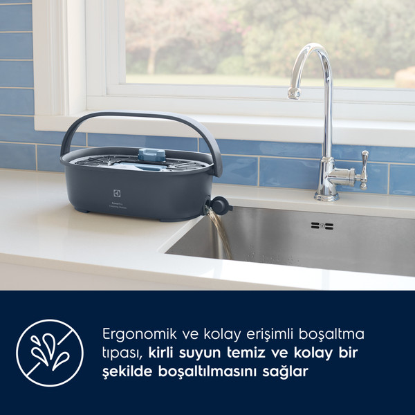 Electrolux Power Pro Eppcs2 700 ve 800 Serisi ile Uyumlu Mop Ünitesi Temizleme İstasyonu  6