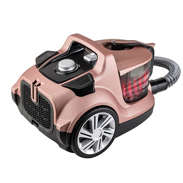 Veyron Turbo XL Premıum Toz Torbasız Mat Rose Süpürge