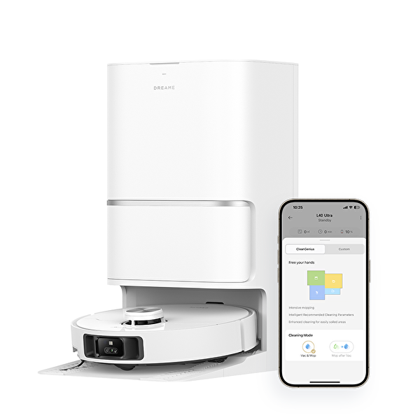 Dreame L40 Ultra Beyaz Robot Süpürge
