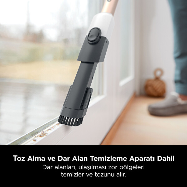 Shark Detect Clean&Empty Auto-Empty Sistemli Turbo Başlıklı Şarjlı Dikey Süpürge 2L