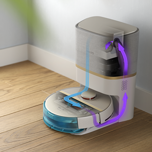 Philips XU7100/02 Premium Hazneli Beyaz Robot Süpürge