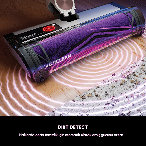 Shark Detect Pro Cordless Auto-Empty System 2L Şarjlı Dikey Süpürge