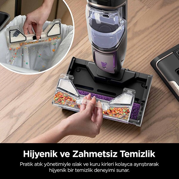 Shark Steam & Scrub Powerpickup Buharlı Temizleyici