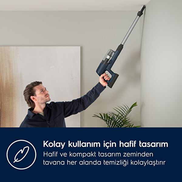 Electrolux EP71UB14DB Dikey Şarjlı Süpürge