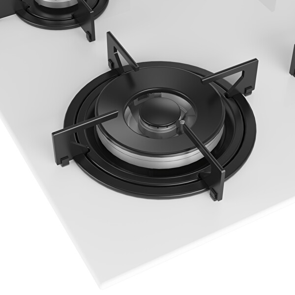 Grundig Gigl 622410w Gazlı Beyaz Cam Ocak  3