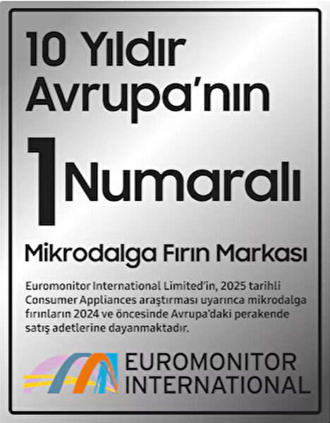 Samsung MS23DG4504ATTR Gümüş / Siyah Mikrodalga Fırın